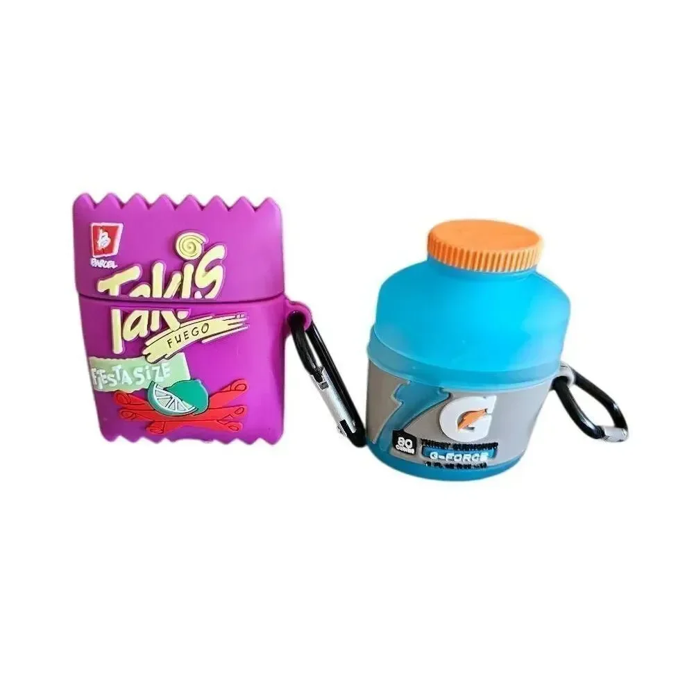 2 airpod case bundle for Airpods 1&2 takis and Gatorade